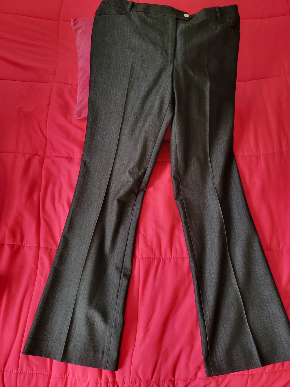 Calvin Klein Black Modern Fit Boot Cut Dress Pants. Great Condition.